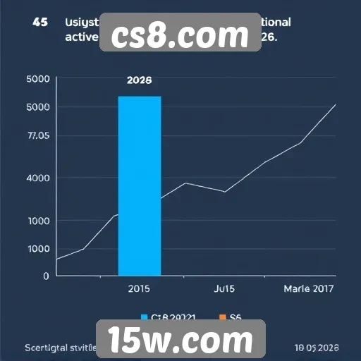 Estatísticas de usuários ativos no cs8.com em 2026